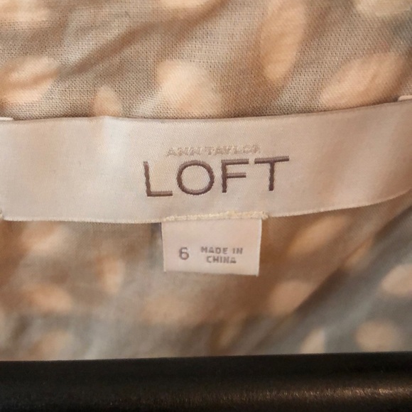 Ann Taylor Loft Black Fit & Flare Cocktail Dress - Picture 5 of 6